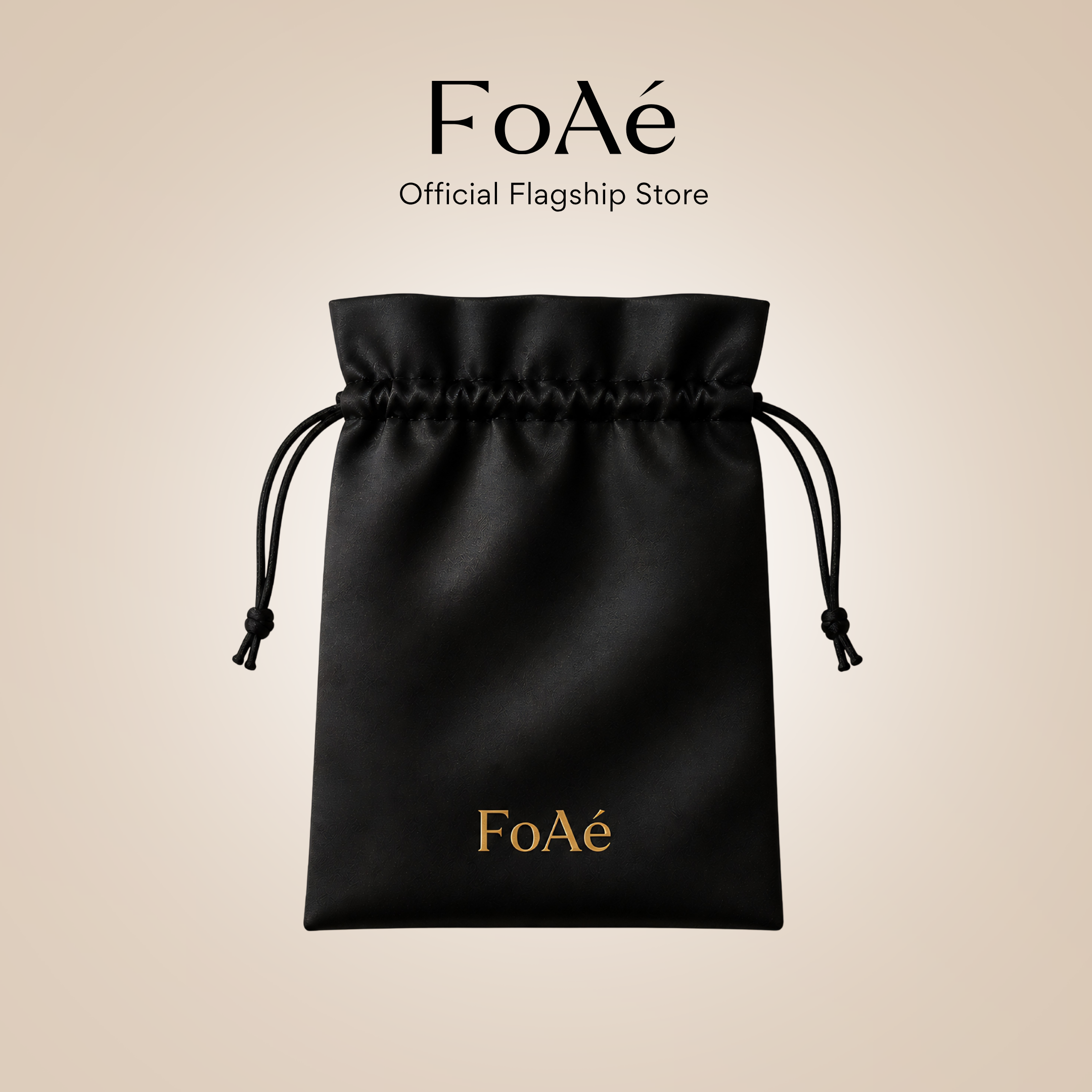 FoAé Premium Satin Pouch | Elegant Perfume & Travel Storage