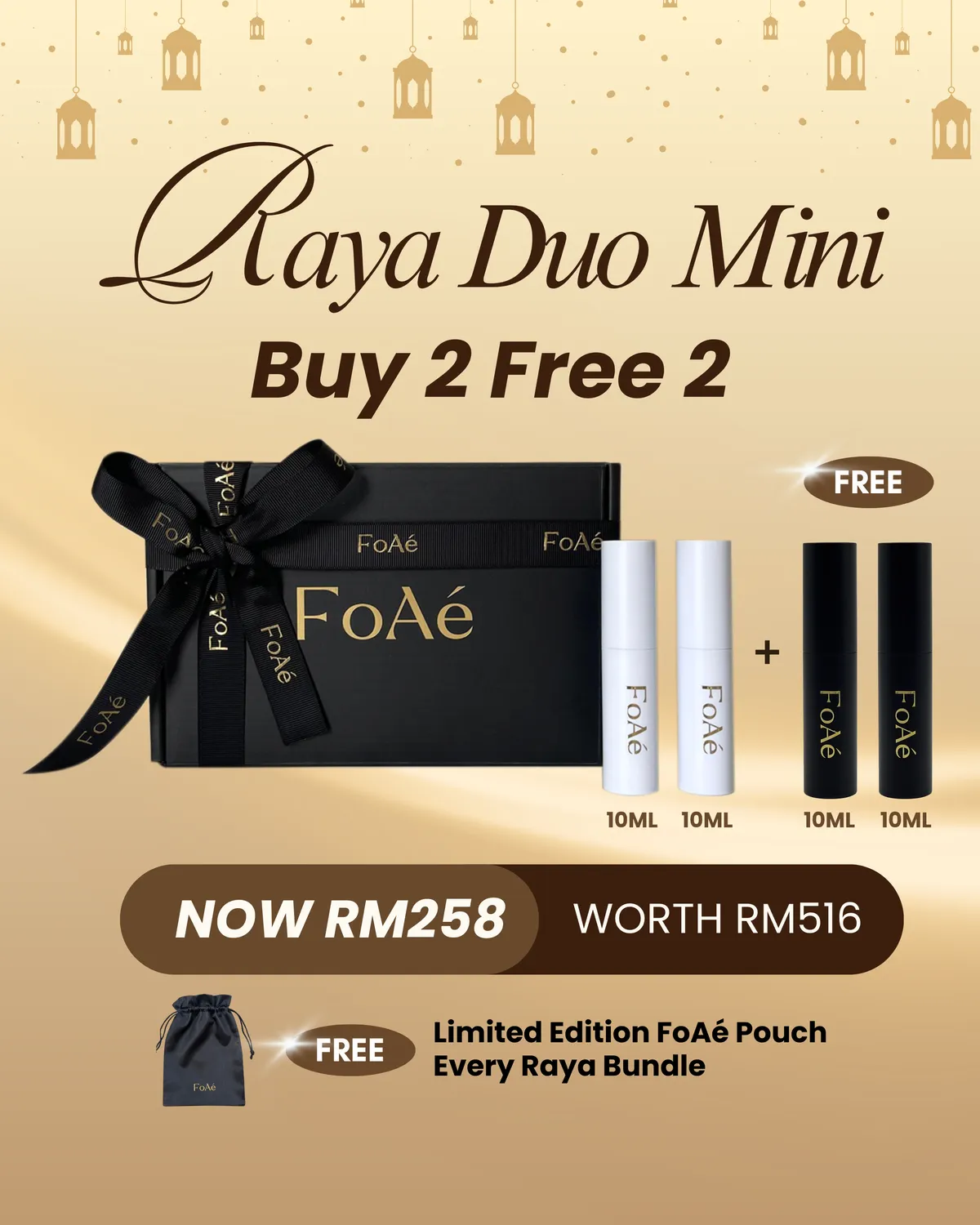 Raya Duo Mini Perfume Set – 2 x 10ML | Perfume By FoAé