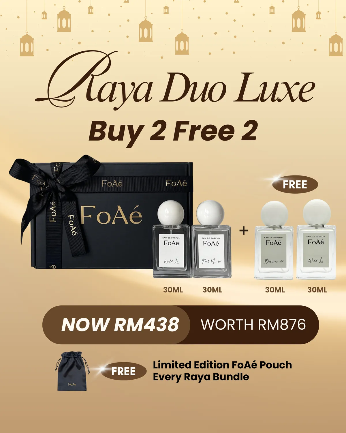 Raya Duo Luxe Perfume Set | Perfume Bundles By FoAé