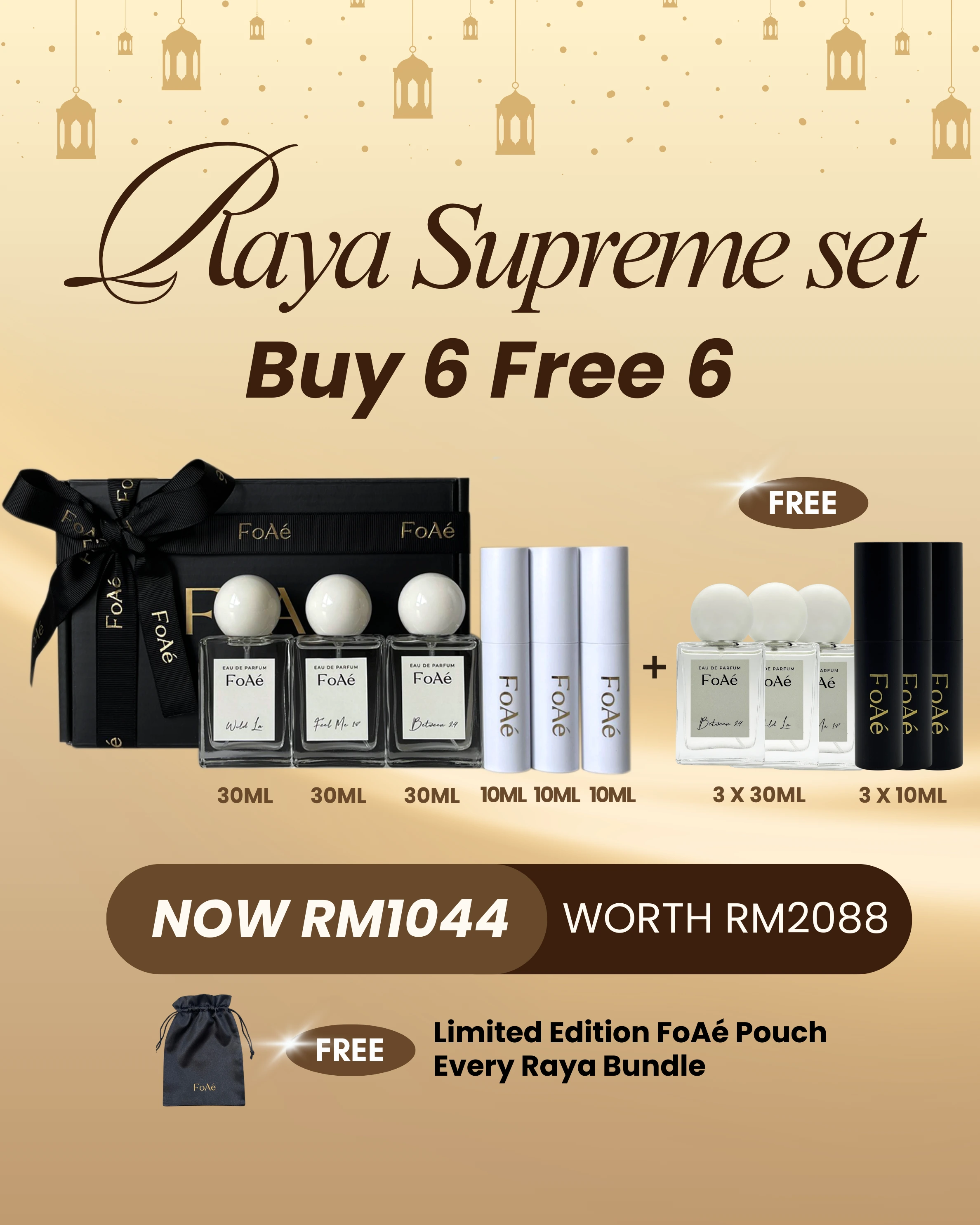 Raya Supreme Perfume Set | Perfume Bundles By FoAé